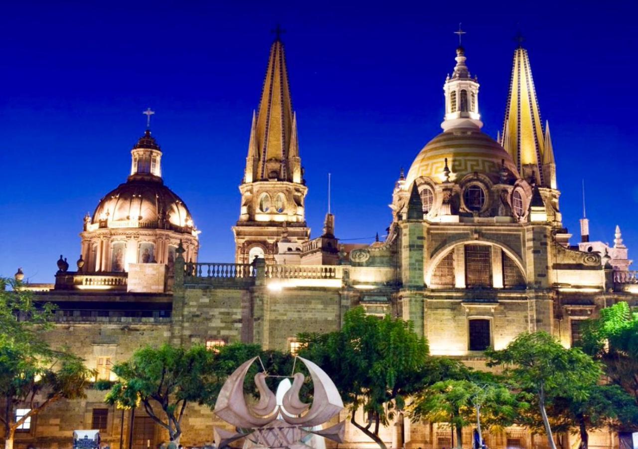Hotel Plaza Bandera Revolucion Guadalajara Exteriér fotografie